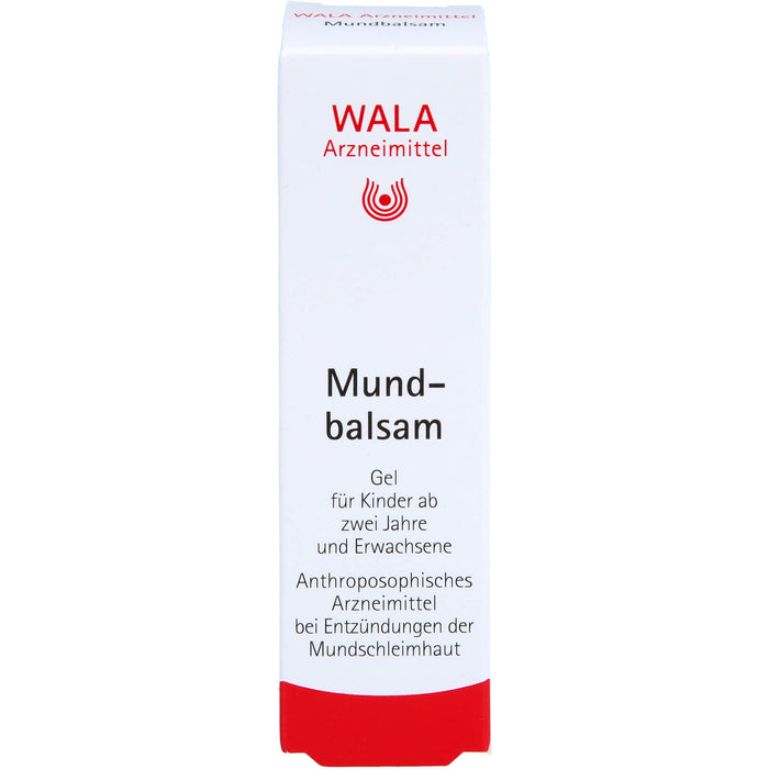 WALA Mundbalsam Gel bei Entzündungen der Mundschleimhaut, 10 g Gel