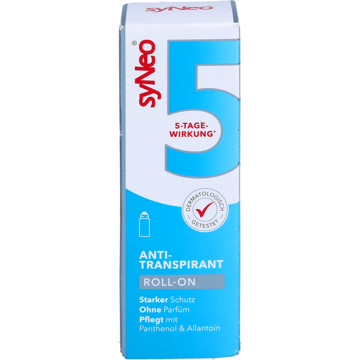 syNeo 5 Roll-on Antitranspirant mit 5-Tage-Wirkung, 50 ml Solution