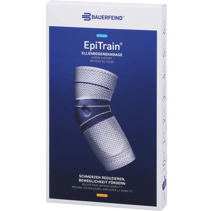 EpiTrain Aktivbandage Ellenbogen Gr. 4 titan, 1 pcs. Bandage