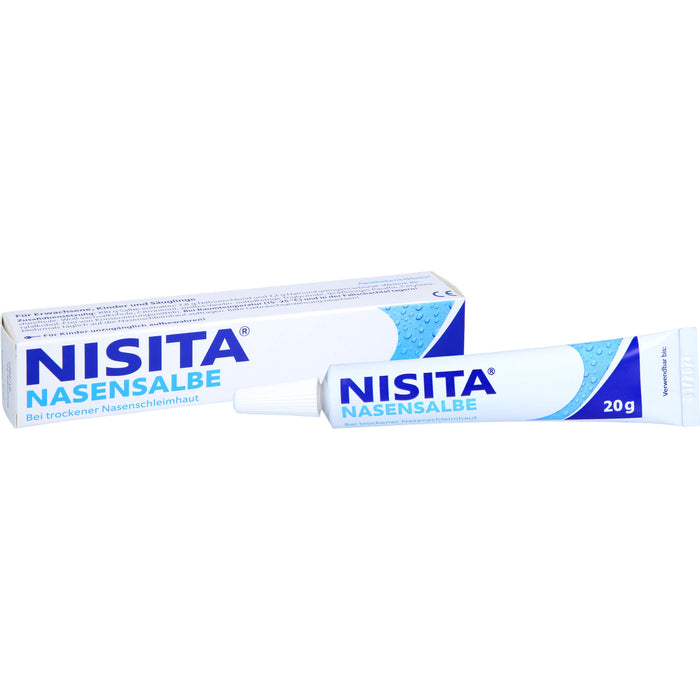Nisita Nasensalbe bei trockener Nasenschleimhaut, 20 g Salbe