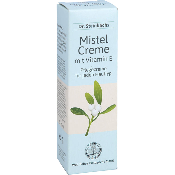 Dr. Steinbachs Mistel Creme mit Vitamin E, 50 ml Creme