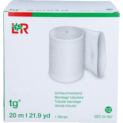 Tg Schlauchverband Gr.12 20 m weiß, 1 St. Binde