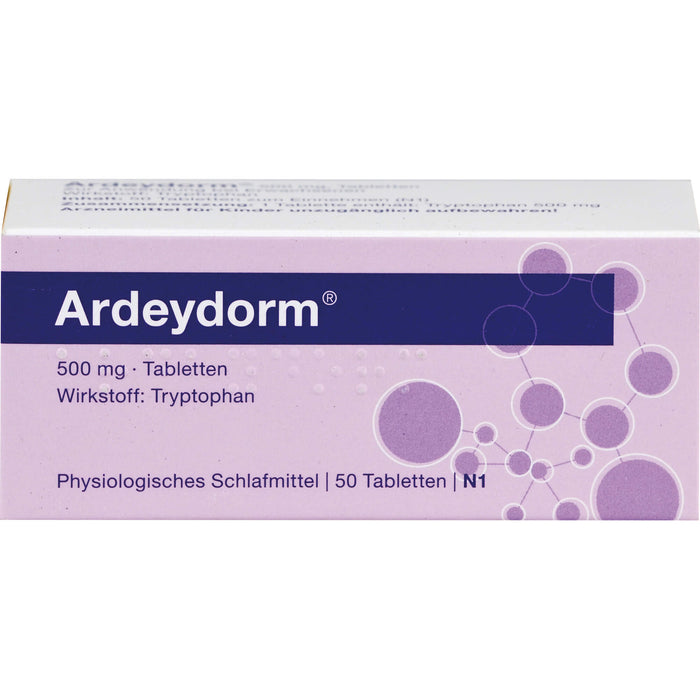 Ardeydorm Tabletten zur Erleichterung des Einschlafens, 50 pcs. Tablets