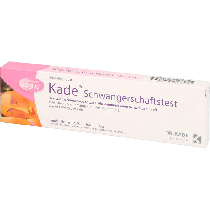 Kade Schwangerschaftstest, 1 pc Test