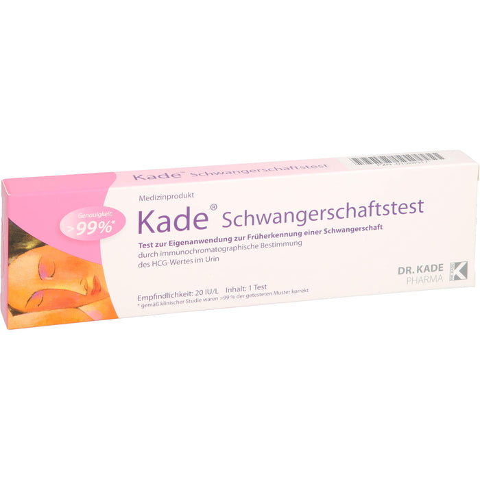 Kade Schwangerschaftstest, 1 pcs. Test