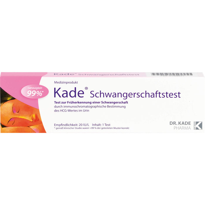 Kade Schwangerschaftstest, 1 pcs. Test