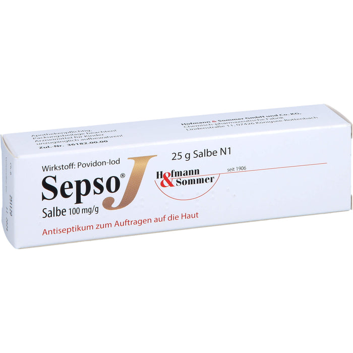 Sepso J Salbe Antiseptikum, 25 g Onguent