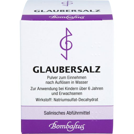 Bombastus Glaubersalz, 100 g Pulver