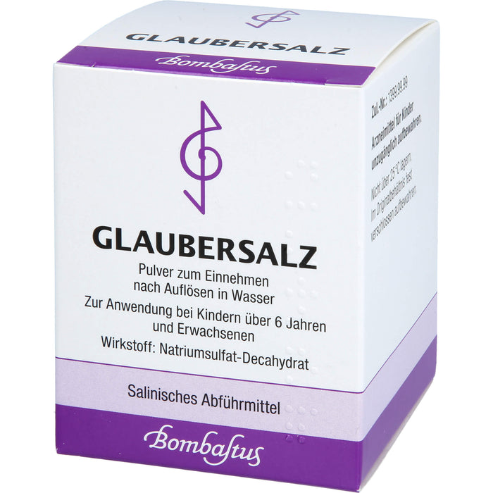 Bombastus Glaubersalz, 100 g Poudre