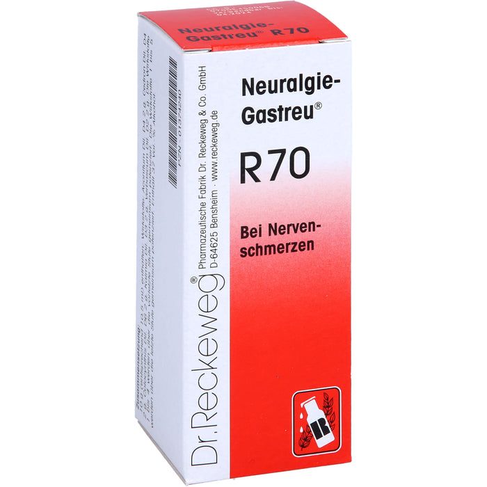 Neuralgie-Gastreu R70 Mischung bei Nervenschmerzen, 50 ml Solution