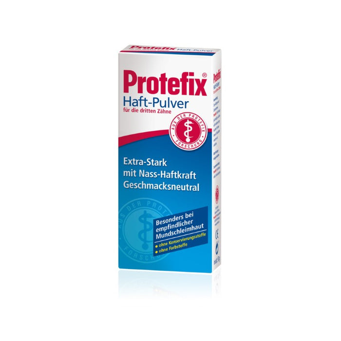 PROTEFIX HAFTPULVER, 50 g Poudre