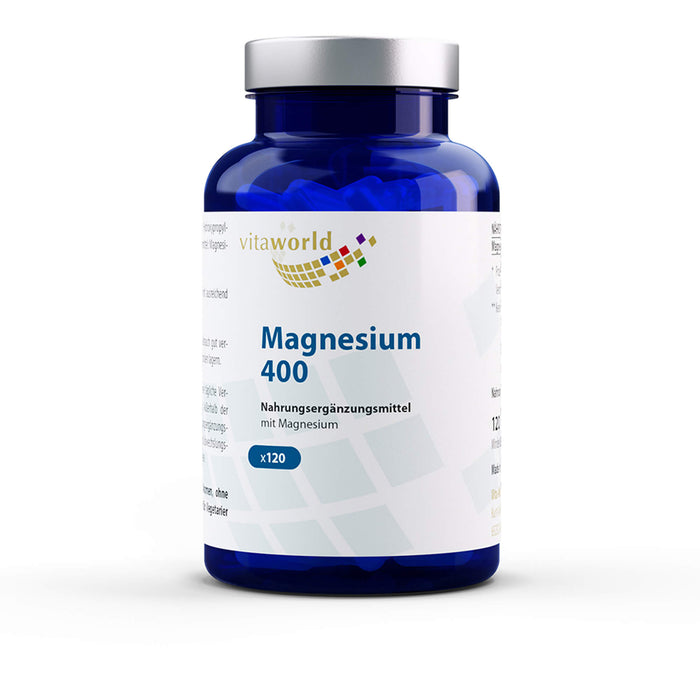 Vitaworld Magnesium 400 Kapseln, 120 pcs. Capsules