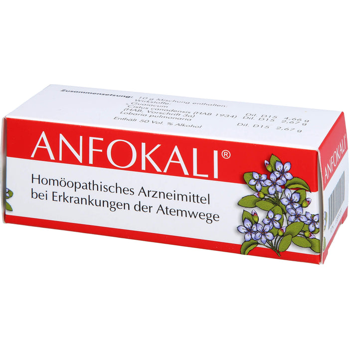 ANFOLKALI Tropfen bei Erkrankungen der Atemwege, 30 ml Solution