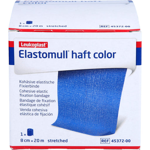 ELASTOMULL HAFT 20MX8cm color blau, 1 St BIN