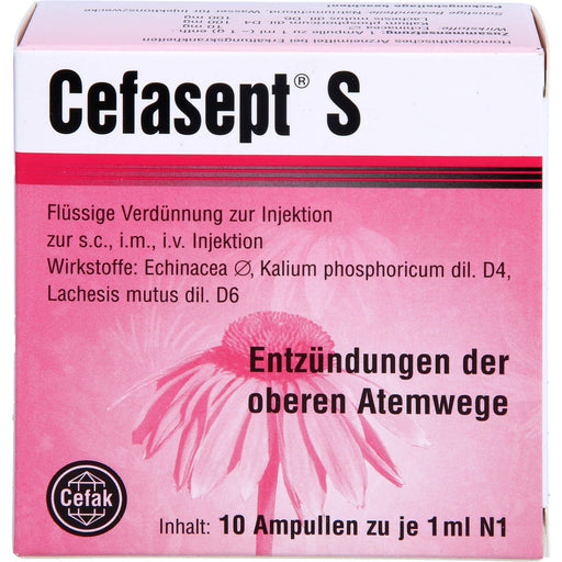 Cefasept S Fl. Verd. z. Injektion, 10 St ILO