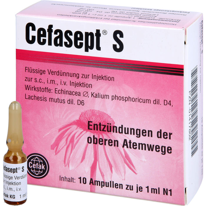Cefasept S Fl. Verd. z. Injektion, 10 St ILO