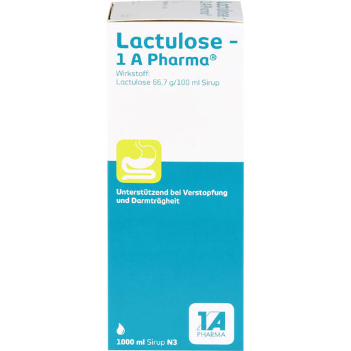 Lactulose - 1 A Pharma , 66,7 g/100 ml Sirup, 1000 ml Lösung