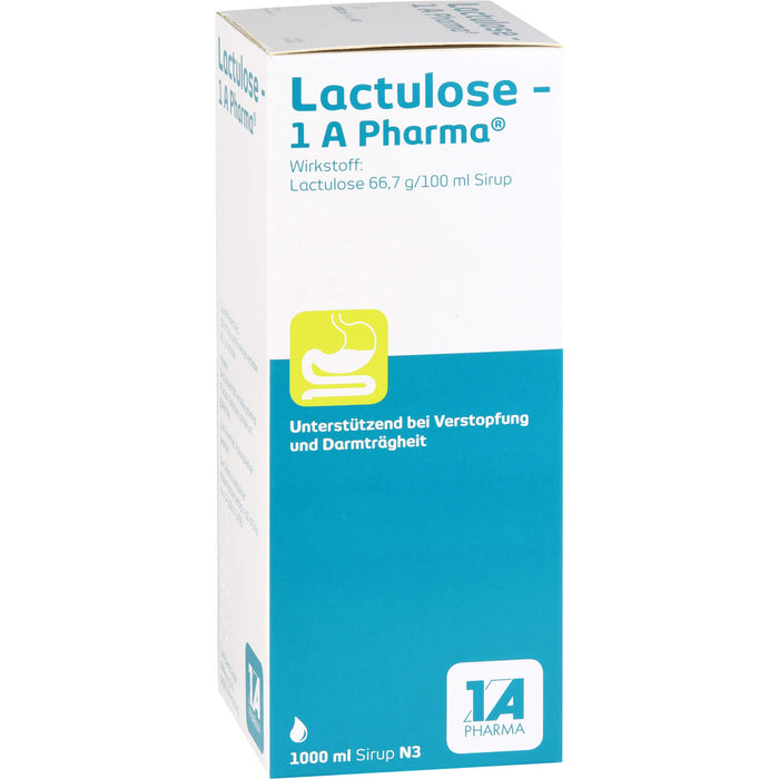 Lactulose - 1 A Pharma , 66,7 g/100 ml Sirup, 1000 ml Lösung