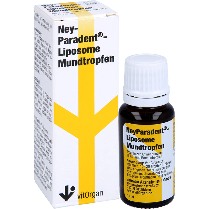 NeyParadent Liposome Mundtropfen, 15 ml Solution