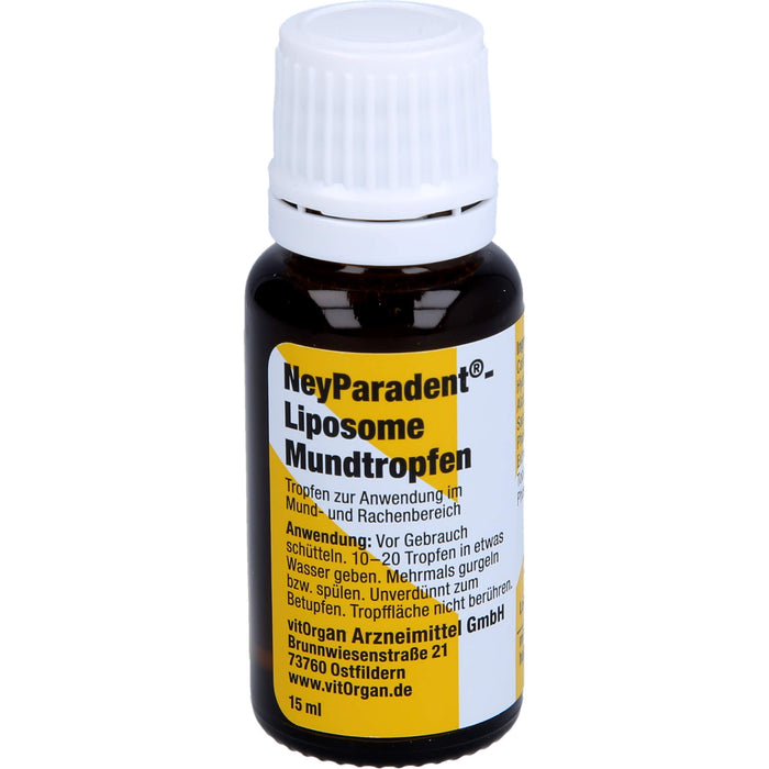 NeyParadent Liposome Mundtropfen, 15 ml Solution