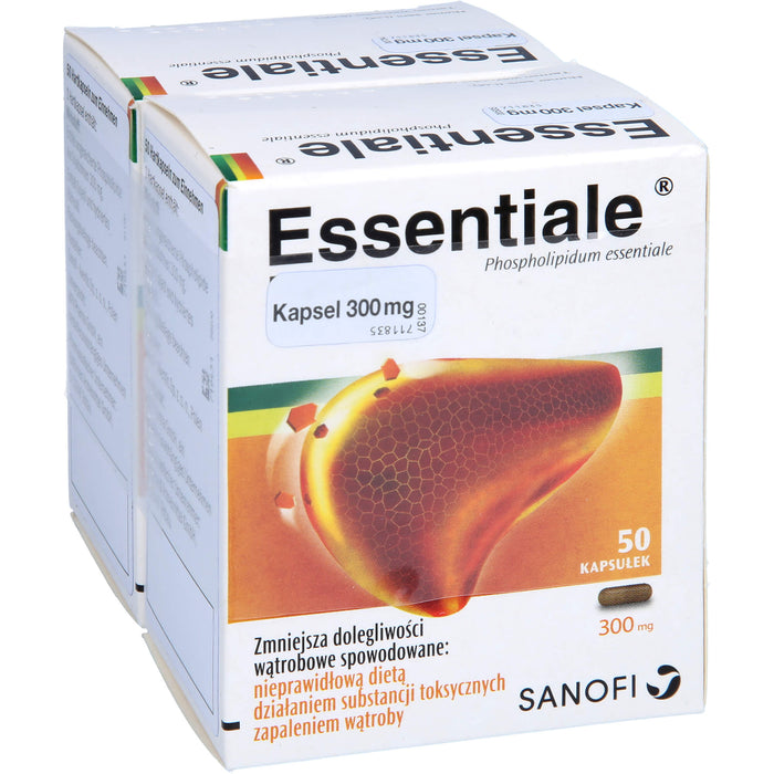 EMRA-MED Essentiale Kapseln 300 mg bei akuten und chronischen Lebererkrankungen Reimport EMRAmed, 100 St. Kapseln