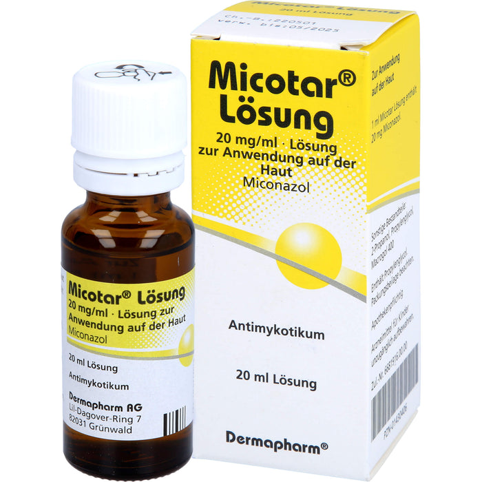 Micotar Lösung, 20 ml Solution
