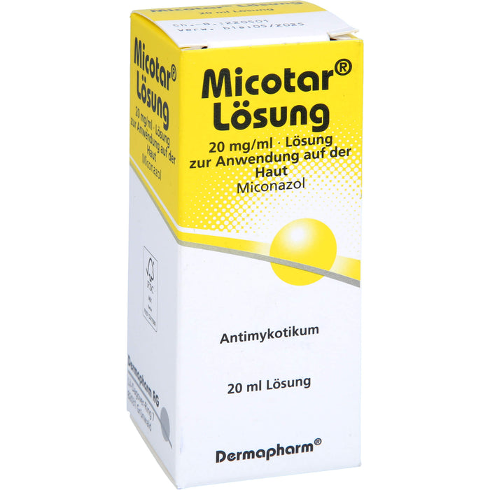 Micotar  Lösung, 20 ml Solution