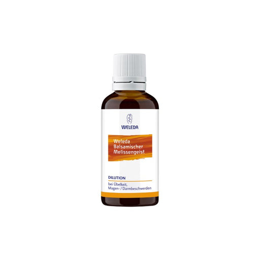 WELEDA Balsamischer Melissengeist bei Übelkeit, 50 ml Lösung