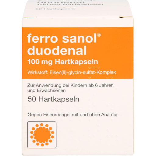 ferro sanol duodenal Kapseln gegen Eisenmangel, 50 St. Kapseln