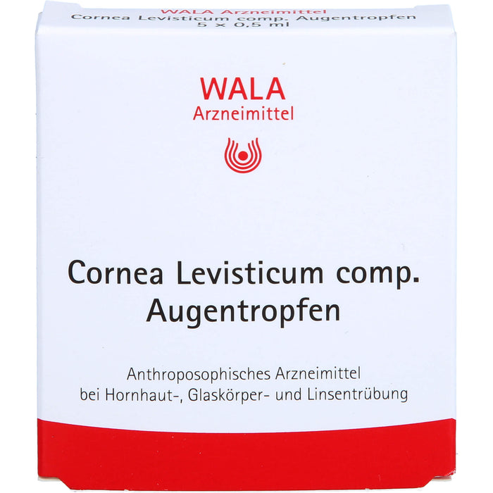 Cornea/Levisticum comp. WALA Augentropfen, 5 St. Einzeldosispipetten