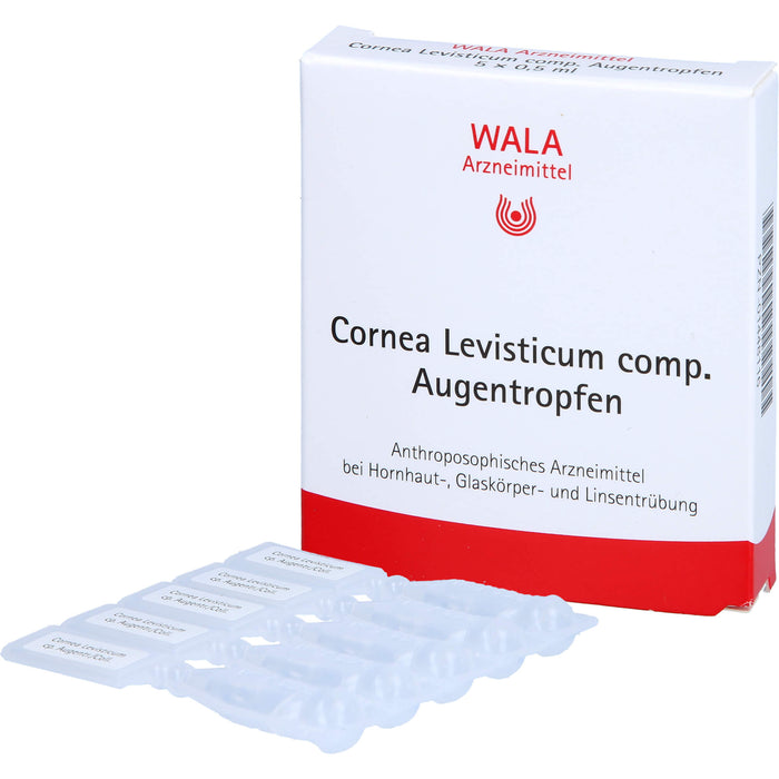 Cornea/Levisticum comp. WALA Augentropfen, 5 pcs. Single-dose pipettes
