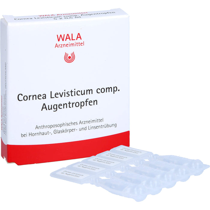 Cornea/Levisticum comp. WALA Augentropfen, 5 St. Einzeldosispipetten