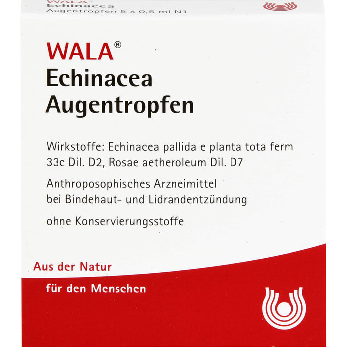 Echinacea Augentropfen Wala, 5 pc Pipettes à dose unique