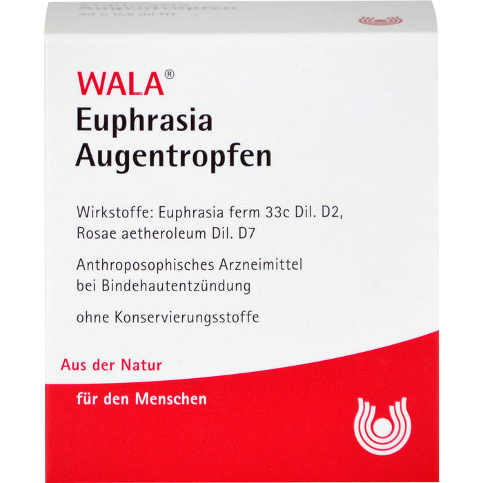 WALA Euphrasia Augentropfen, 30.0 St. Einzeldosispipetten