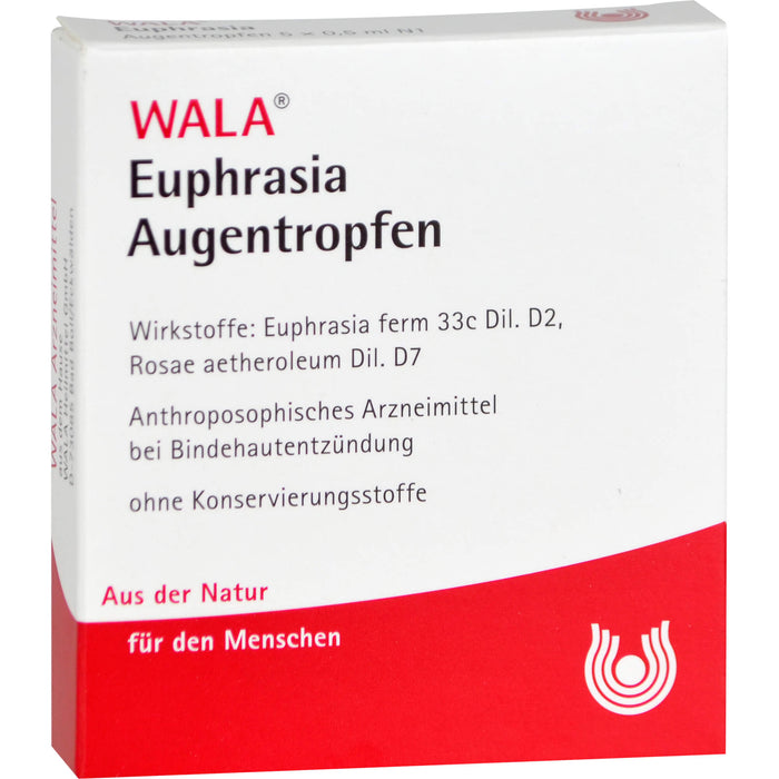 WALA Euphrasia Augentropfen, 5.0 St. Einzeldosispipetten