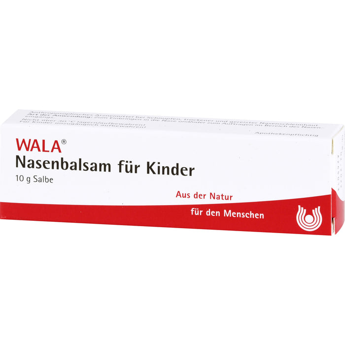 WALA Nasenbalsam für Kinder, 10 g Salbe