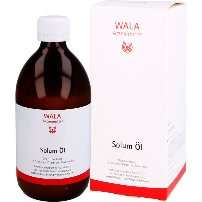 Solum Öl, Wala Ölige Einreibung, 500 ml Oil