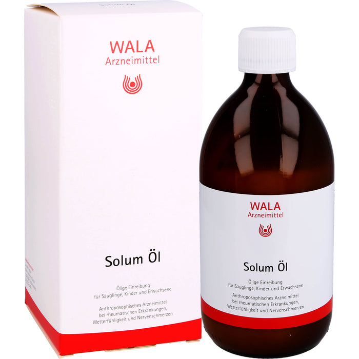 Solum Öl, Wala Ölige Einreibung, 500 ml Oil