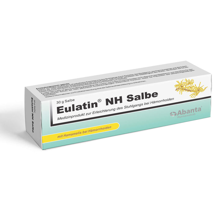 Eulatin NH Salbe zur Erleichterung des Stuhlgangs bei Hämorrhoiden, 30 g Onguent