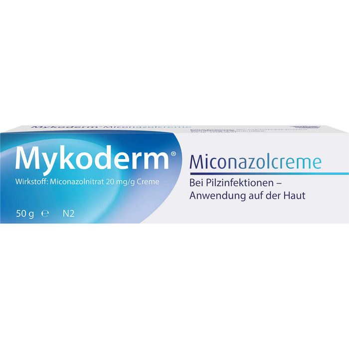 Mykoderm  Miconazolcreme, 50 g Crème
