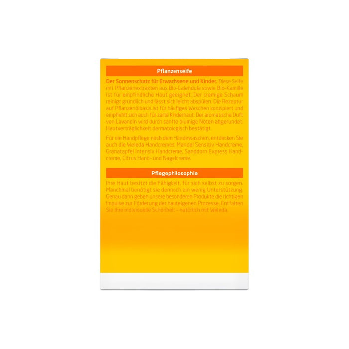 WELEDA CALENDULA PFLANZENSEIFE, 1 pc pain de savon
