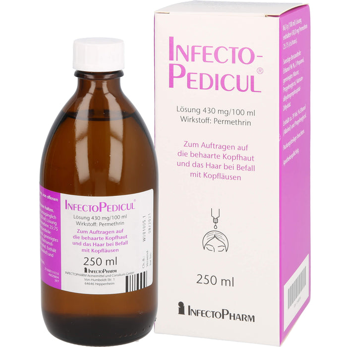 InfectoPedicul , Lösung 430 mg/100 ml, 250 ml Lösung