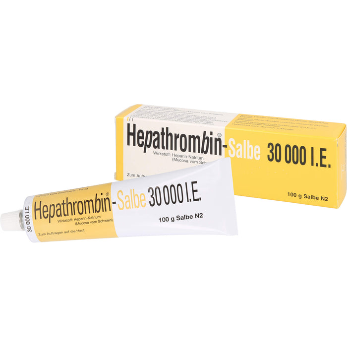 Teofarma Hepathrombin-Salbe 30000 I.E., 100 g Ointment