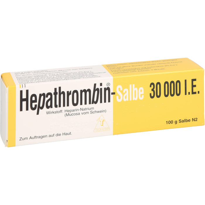Teofarma Hepathrombin-Salbe 30000 I.E., 100 g Ointment