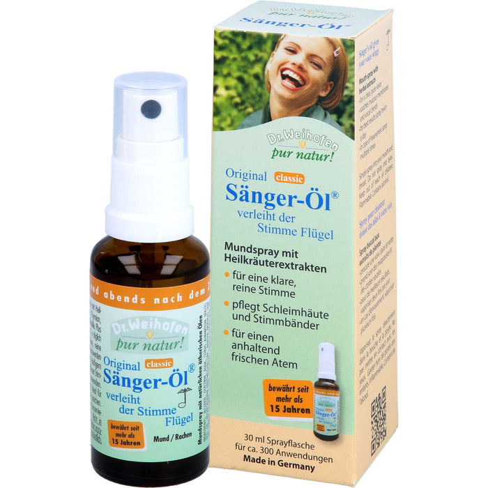 Sänger-Öl Dr. Weihofen pur natur, 30 ml Solution