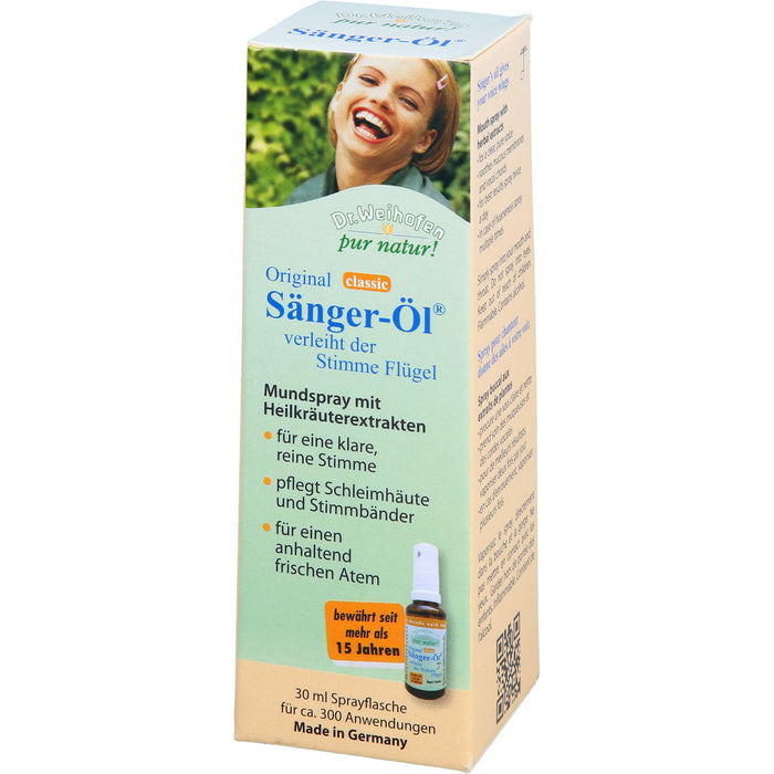 Sänger-Öl Dr. Weihofen pur natur, 30 ml Solution