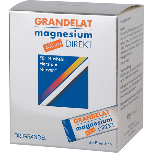 Dr. Grandel Grandelat Magnesium direkt 400 mg Briefchen, 20 St. Beutel