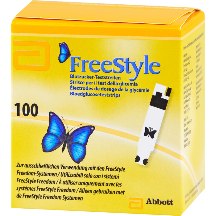 FreeStyle Blutzucker-Teststreifen, 100 St TTR