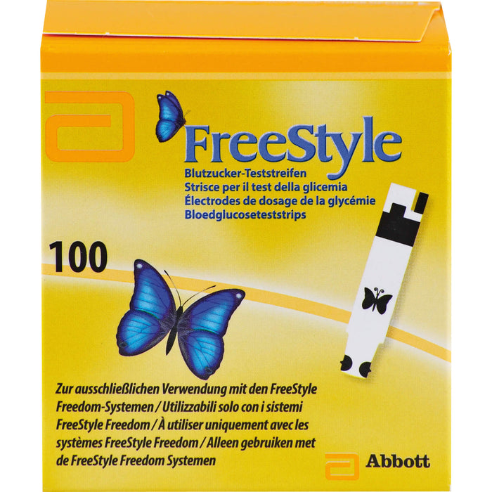 FreeStyle Blutzucker-Teststreifen, 100 St TTR