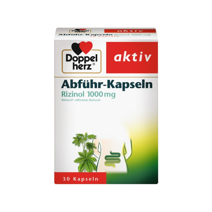 Doppelherz Abführ-Kapseln Rizinol 1000mg, 30 St KAP